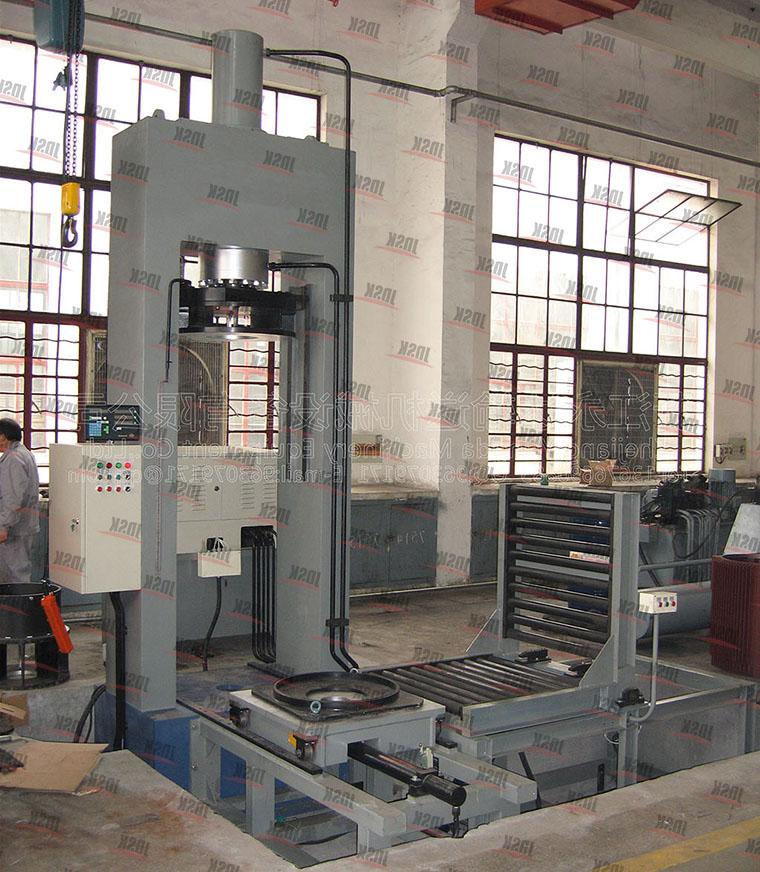 H355 CNC vertical frame (with moving trolley) stator press