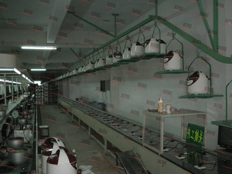 Rice cooker production line