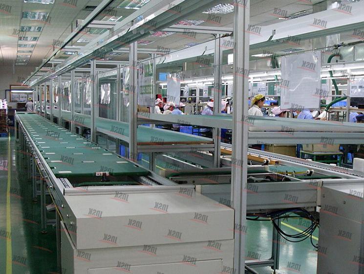 LCD display production line